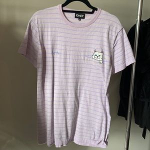 Purple Knit Ripndip Tee
